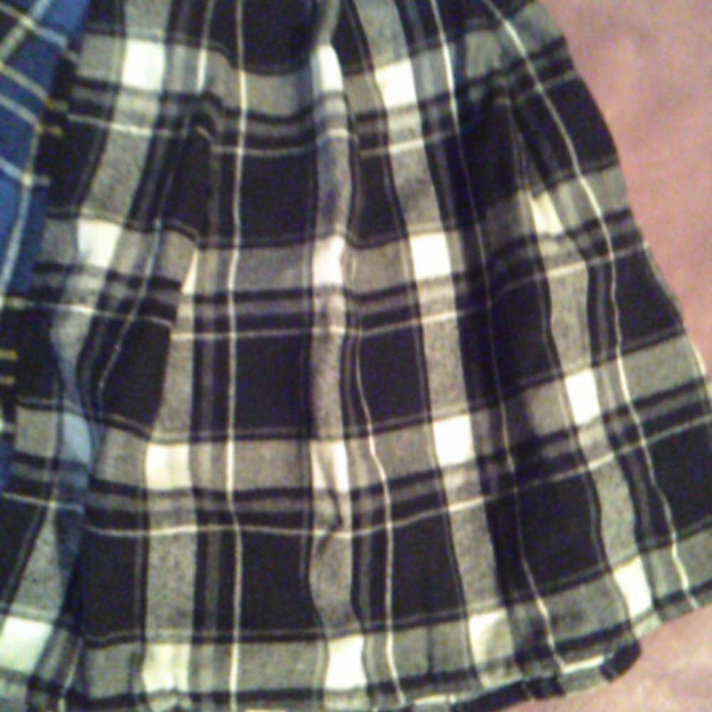 SHEIN two-tone skirt